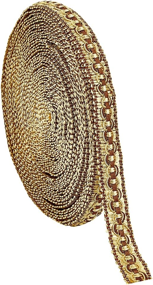 PH PandaHall Environ 11.5~12m Garniture de Tresse en Polyester Gimp 20mm